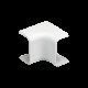 Esquinero interior, para uso con canaleta LD5, material ABS, Color Blanco Mate Esquinero interior, para uso con canaleta LD5, material ABS, Color Blanco Mate