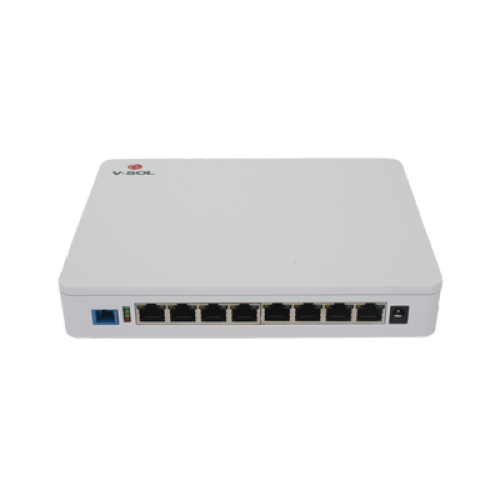 ONU Dual EPON/GPON / 8 Puertos PoE 802.3at Gigabit / Wi-Fi Doble banda 2.4 y 5 GHz / 1 Puerto SC/UPC ONU Dual EPON/GPON / 8 Puertos PoE 802.3at Gigabit / Wi-Fi Doble banda 2.4 y 5 GHz / 1 Puerto SC/UPC