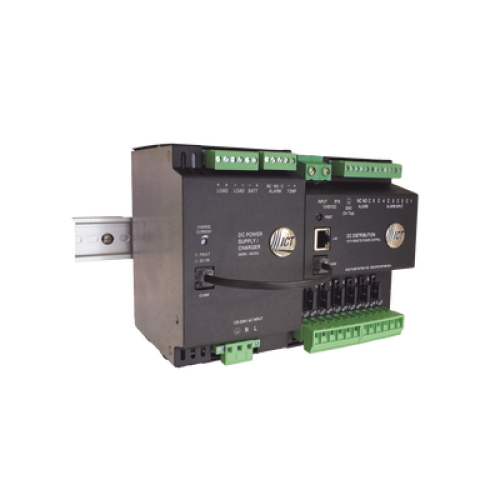 Fuente de Poder Industrial de 480W, salida 48 Vcc, para montaje en riel Din