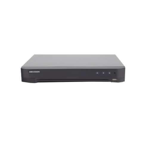 DVR 4 Canales TURBOHD + 2 Canales IP / 5 Megapixel Lite - 3K Lite / Audio de Dos Vías por Coaxitron / Reconocimiento Facial / ACUSENSE (Evista falsas alarmas) / 1 Bahía de Disco Duro / Salida de Video en Full HD 