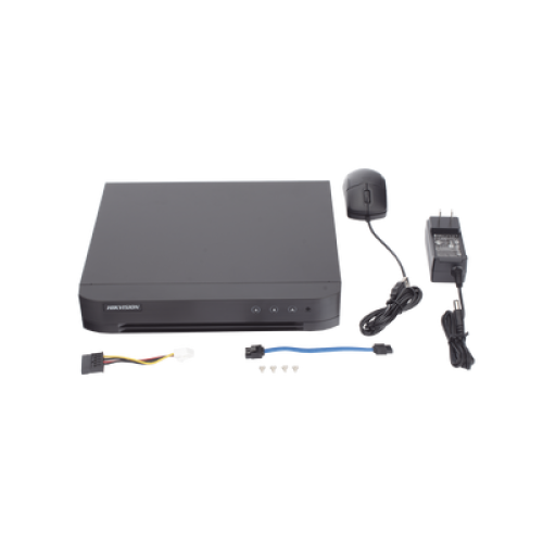 DVR 8 Canales TURBOHD + 4 Canales IP / 5 Megapixel Lite - 3K Lite / Audio de Dos Vías por Coaxitron / Reconocimiento Facial / ACUSENSE (Evita falsas alarmas) / 1 Bahía de Disco Duro / Salida de Video en Full HD