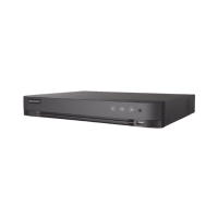 DVR 8 Canales TURBOHD + 4 Canales IP / 5 Megapixel Lite - 3K Lite / Audio de Dos Vías por Coaxitron / Reconocimiento Facial / ACUSENSE (Evita falsas alarmas) / 1 Bahía de Disco Duro / Salida de Video en Full HD