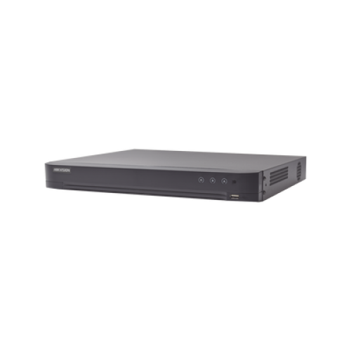 DVR 16 Canales TurboHD + 8 Canales IP / 5 Megapixel Lite - 3K Lite / Acusense (Evita Falsas Alarmas) / Audio por Coaxitron / 1 Bahía de Disco Duro / H.265+ / Salida de Video en Full HD DVR 16 Canales TurboHD + 8 Canales IP / 5 Megapixel Lite - 3K Lite / Acusense (Evita Falsas Alarmas) / Audio por Coaxitron / 1 Bahía de Disco Duro / H.265+ / Salida de Video en Full HD