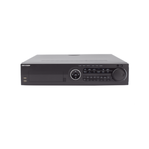 DVR 16 Canales TurboHD + 8 Canales IP / 3K / 5 Megapixel /  8 Bahías de Disco Duro / 16 Entradas de Audio Fisicas (Microfono por Separado) / Audio por coaxitron / Acusense / 16 Entradas de Alarma / POS / H.265+
