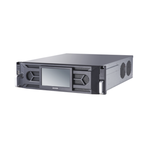 NVR 12 Megapixel (4K) / 64 Canales IP / 16 Bahías de Disco Duro / 4 Tarjetas de Red / RAID con Hot Swap / Reconocimiento Facial