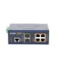 Switch Industrial Administrable Capa 2, 4 Puertos PoE 802.3af/at 10/100/1000T, 2 Puertos SFP 100/1000X