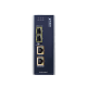 Convertidor de Medios Industrial de 2 Puertos SFP 100/1000X a 2 Puertos RJ45 10/100/1000T 802.3bt PoE++