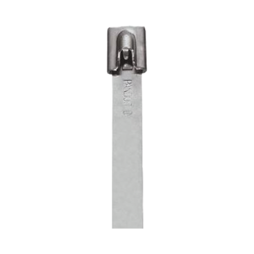 Cincho StrongHold  de Acero Inoxidable Tipo 304, 521mm largo x 10.5 mm ancho, Color Metálico, Paquete de 50pz