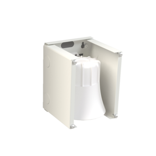 Gabinete Diseñado para el Resguardo de Sirena de 15 Watt.