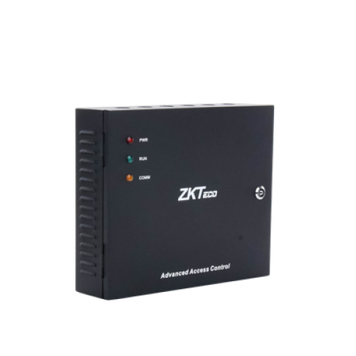 Controlador de acceso / 4 PUERTAS / Biometría Integrada / Hasta 3,000 Huellas / 30,000 Tarjetas / Incluye Gabinete y Fuente de Alimentación 12Vcc/5A compatible con ZKACCESS 3.5