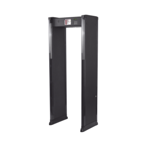 Arco Detector de Metales de 6 Zonas para Intemperie con Anclaje para Fijarse al Piso. Incluye Sensor IR para evitar falsas Alarmas / Certificado por la Administración Federal de Aviación de EE. UU. (FAA)