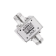 Protector Coaxial RF / 125-1000 MHz / 50 Ω / Conectores N Hembra / Ceja Lateral / 50 kA