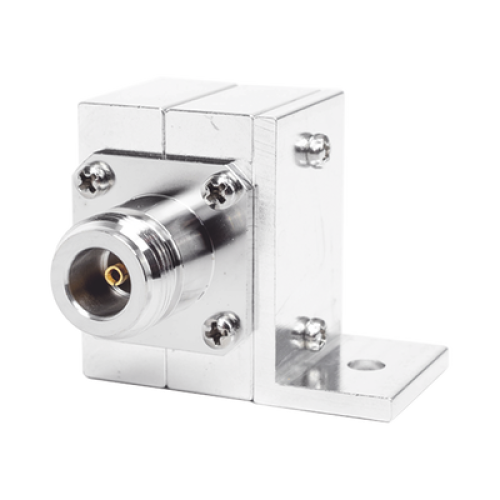 Protector Coaxial RF / 125-1000 MHz / 50 Ω / Conectores N Hembra / Ceja Lateral / 50 kA