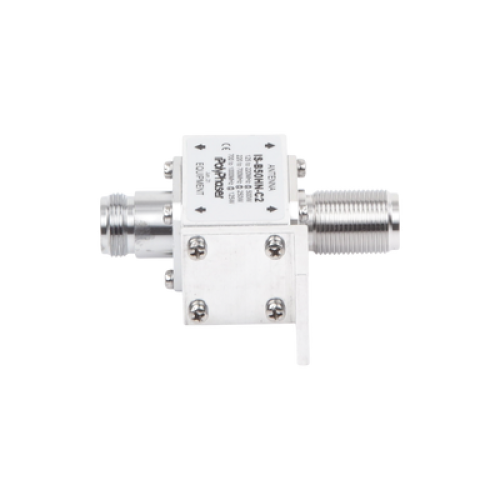 Protector Coaxial RF / 125-1000 MHz / 50 Ω / Conectores N Hembra / Ceja Frontal / 500W