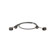 Patch Cord Cat6A IndustrialNet, Blindado S/FTP, Con Plug Industrial y Tapa en Cada Extremo, 3 Metros (9.84 Pies)