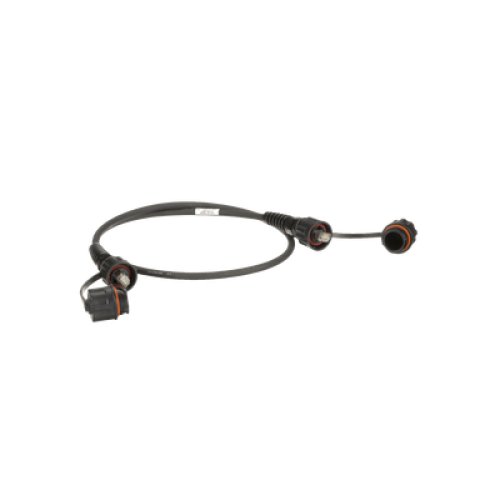 Patch Cord Cat6A IndustrialNet, Blindado S/FTP, Con Plug Industrial y Tapa en Cada Extremo, 3 Metros (9.84 Pies)