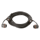 Patch Cord Cat6A IndustrialNet, UTP, Con Plug Industrial y Tapa en Cada Extremo, 1 Metro (3.28 Pies)