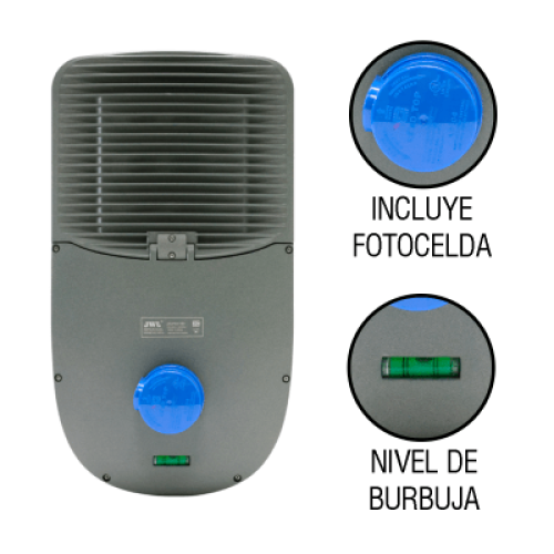 Luminario Urbano con Fotocelda / 200W / Flujo Luminoso 32 000 lm / Ángulo de Luz 105°-135° / IP65 / Montaje en Poste o Brazo / Vida Útil 50 000 h. Luminario Urbano con Fotocelda / 200W / Flujo Luminoso 32 000 lm / Ángulo de Luz 105°-135° / IP65 / Montaje en Poste o Brazo / Vida Útil 50 000 h.