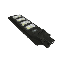 Luminaria con Panel Solar y Sensor de Movimiento de 160 W/ Luz fría 6 500 K/ Dimensiones 720 x 240 mm / Ángulo de Luz 120°.