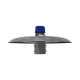Campana Led Industrial UFO / 100 W / Suspendido-Poste / 85 - 265 Vca / Luz Fría (6500°K).