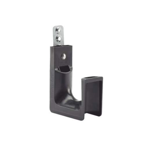 Sujetador STRONGHOLD tipo J (J-PRO), Con Soporte para Montaje en Pared, Para 180 Cables Cat6, Nylon 6.6, Color Negro, 1 pieza Sujetador STRONGHOLD tipo J (J-PRO), Con Soporte para Montaje en Pared, Para 180 Cables Cat6, Nylon 6.6, Color Negro, 1 pieza