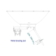 Antena direccional de Alto Rendimiento, 4 ft, Frecuencia de (4.9 a 6.1 GHz), Alto Aislamiento al Ruido, Ganancia de 35 dBi, Soporte de acero inoxidable, polaridad en 90 ° y 45 °, incluye montaje.