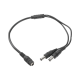 Cable con Conector Jack Hembra 3.5 mm con 2 Salidas de Jack Macho