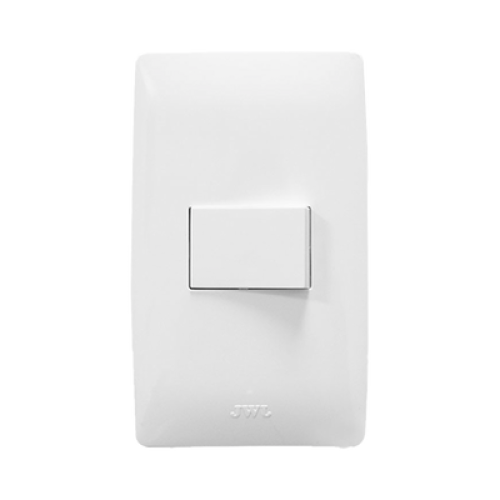 Apagador Sencillo de 127 V~60 Hz 10 A / Color Blanco.
