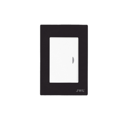 Apagador Escalera Sencillo de 10 A/ 127 V CA ~ 60 Hz / Placa Negra.