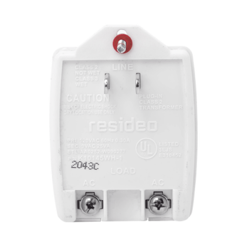 Transformador de Pared 9 Vca, 25 VA.