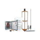 Kit de Pararrayo con Punta con Diámetro de Protección de 300 metros. 