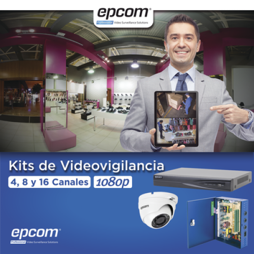 KIT TurboHD 1080p / DVR 16 Canales / 16 Cámaras Eyeball (exterior 2.8 mm) / Transceptores / Conectores / Fuente de Poder Profesional KIT TurboHD 1080p / DVR 16 Canales / 16 Cámaras Eyeball (exterior 2.8 mm) / Transceptores / Conectores / Fuente de Poder Profesional
