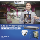 Kit Videovigilancia / DVR 16 Canales / 16 Cámaras Eyeball 1080p / IR 20 m (65.6 ft) / Fuente 16 Canales 20A / Transceptores UTP Kit Videovigilancia / DVR 16 Canales / 16 Cámaras Eyeball 1080p / IR 20 m (65.6 ft) / Fuente 16 Canales 20A / Transceptores UTP