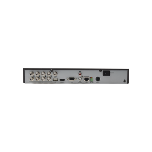 KIT TurboHD 1080p / DVR 8 Canales / 4 Cámaras Bala (exterior 2.8 mm) / 4 Cámaras Eyeball (exterior 2.8 mm) / Transceptores / Conectores / Fuente de Poder Profesional hasta 15 Vcc para Largas Distancias