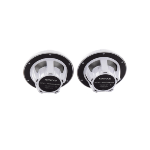 Par de altavoces fabricados en grado marinos en color blanco de 6.5
