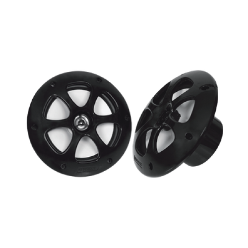 Par de altavoces fabricado en grado marinos en color negro de 6.5 Par de altavoces fabricado en grado marinos en color negro de 6.5