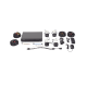 [Dual Light] Kit TurboHD 3K (5 Megapixel) / DVR 4 Canales / 4 Cámaras Bala para Exterior y Metal / Micrófono Integrado / Accesorios de Interconexión / Fuente de Poder