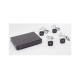 [Dual Light] Kit TurboHD 3K (5 Megapixel) / DVR 4 Canales / 4 Cámaras Bala para Exterior y Metal / Micrófono Integrado / Accesorios de Interconexión / Fuente de Poder