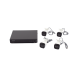 [Dual Light] Kit TurboHD 3K (5 Megapixel) / DVR 4 Canales / 4 Cámaras Bala para Exterior y Metal / Micrófono Integrado / Accesorios de Interconexión / Fuente de Poder