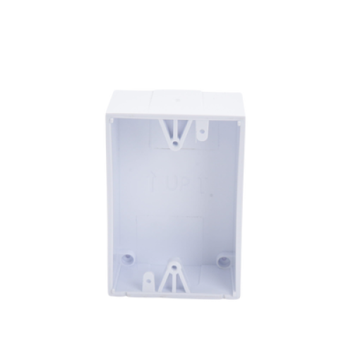 Caja trasera de montaje color blanco para Estaciones de Parada STOPPER