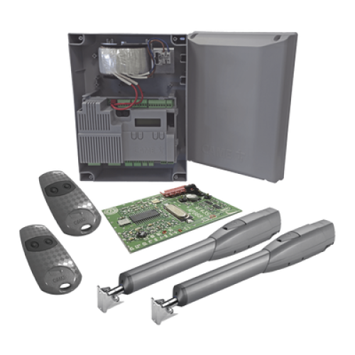 Kit de Operadores para Puertas Abatibles de hasta 3 Metros y 400 Kg ATS 3024 / Uso Intensivo