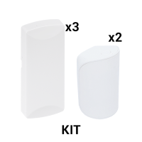 KIT Básico Sensores Inalámbricos - Incluye 3 Contactos Magnéticos y 2 PIR - Compatibles con Honeywell y PRO4GEN2 KIT Básico Sensores Inalámbricos - Incluye 3 Contactos Magnéticos y 2 PIR - Compatibles con Honeywell y PRO4GEN2