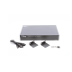 (SOLO RECEPTOR) TRANSCEPTOR ACTIVO DE 16 CANALES / VIDEO+PODER en un solo Cable UTP / 150 metros en 4K, 200 metros en 5 MP/ Envía 36 Vcc y Recibe 12 Vcc / TODO INCLUIDO PARA RACK / HD-TVI/CVI/AHD/CVBS / SIN RUIDO / INSTALACIÓN LIMPIA.