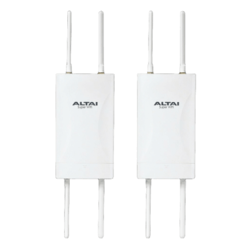 Kit de 2 Unidades del Punto de Acceso WiFi 6, PTMP Omnidireccional, Cobertura Hasta 300 m, Doble Banda Simultanea en 2.4 y 5 GHz, Hasta 2.976 Gbps, Hasta 256 Usuarios Concurrentes, Administración en Nube Gratis con INSIGHTS