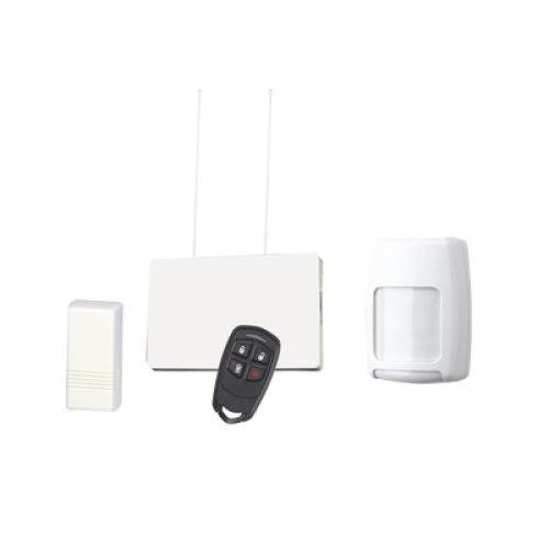 Kit de Receptor y Sensores Inalámbricos Para Panel Vista. Magnéticos y de Movimiento mas Control Remoto 