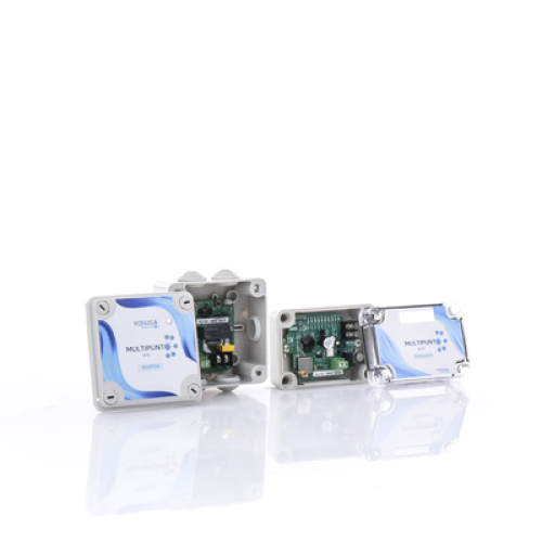 KIT Transmisor / Receptor Inalámbrico para KLT110 / 1 KM Linea de Vista / Multi-Punto Soporta 10 Equipos