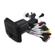 Estéreo marino sumergible IP66, con pantalla de 2.7 pulgadas, conexión Bluetooth, iluminación multicolor variable, con entrada USB 