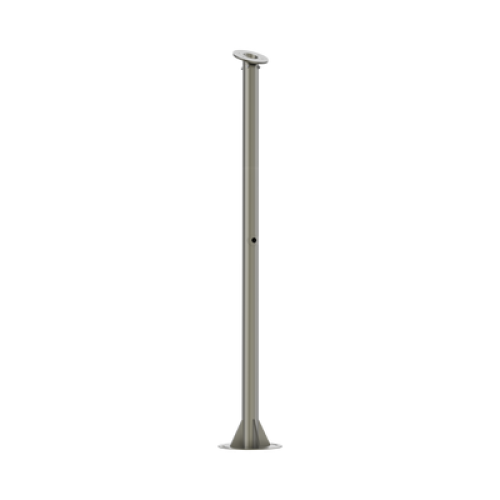 Poste para Cámara ANPR / Compatible con DS-TCG406-E / Altura de 1.5 Metros /  Color Gris