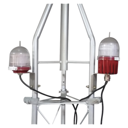 Lámpara de Obstrucción Doble tipo L-810 (Certificada). Voltaje de operación: 110 Vca.