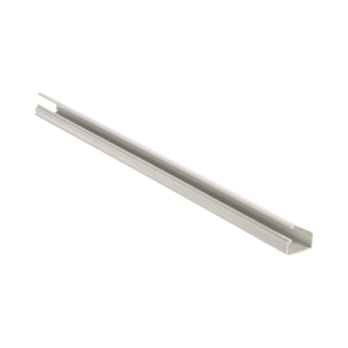 Canaleta LD10 de PVC rígido, con cinta adhesiva para instalación sin herramientas, de 38.4 x 24 x 1828.8 mm, Color Blanco Mate Canaleta LD10 de PVC rígido, con cinta adhesiva para instalación sin herramientas, de 38.4 x 24 x 1828.8 mm, Color Blanco Mate